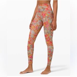 lululemon athletica Floral Leggings - Multicolor